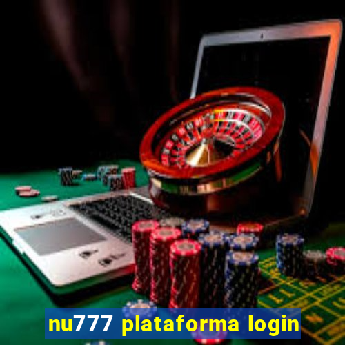 nu777 plataforma login